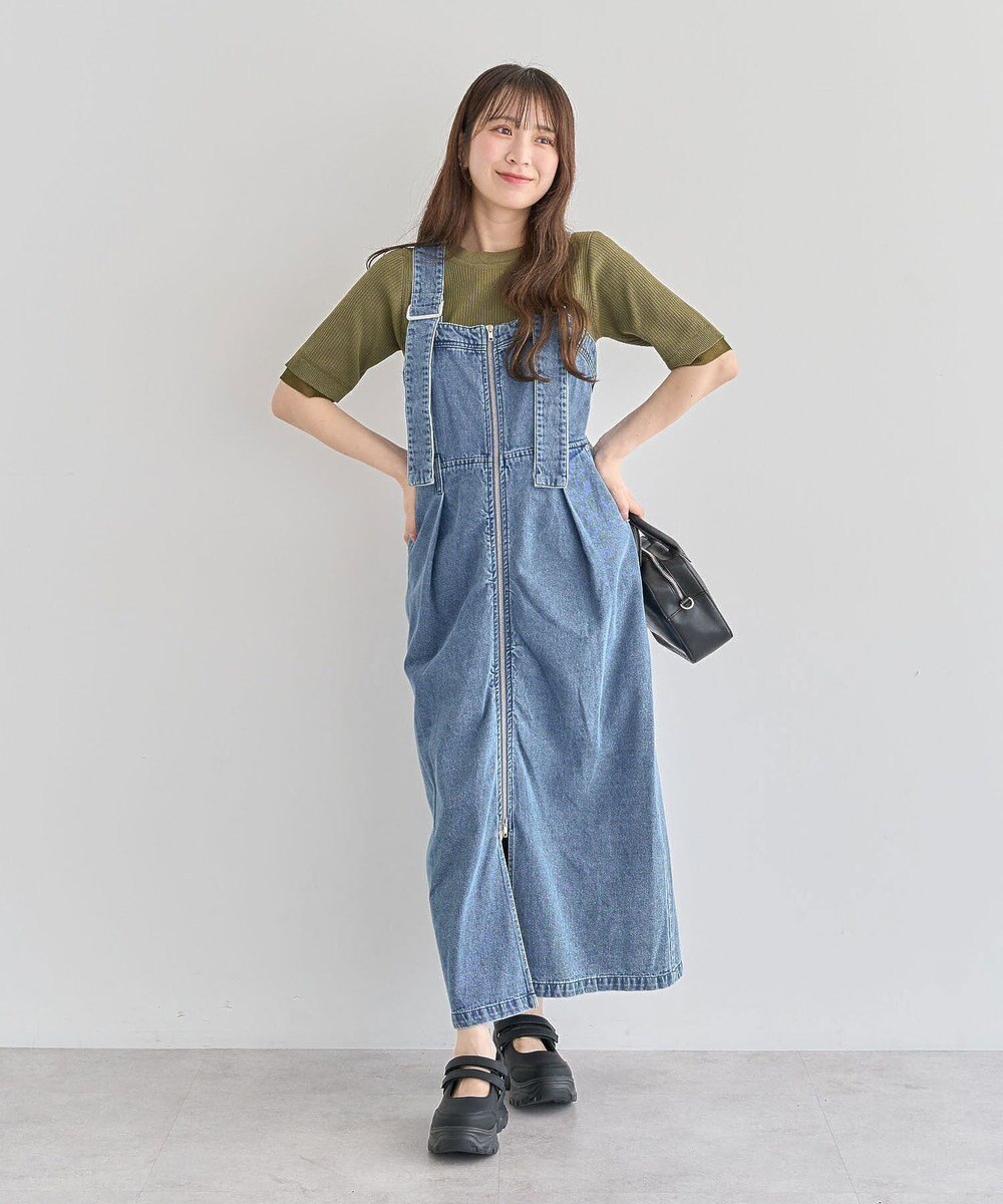 Green Parks ・ＳＵＧＡＲ　ＳＰＯＯＮ　２ｗａｙデニムジャンスカ 