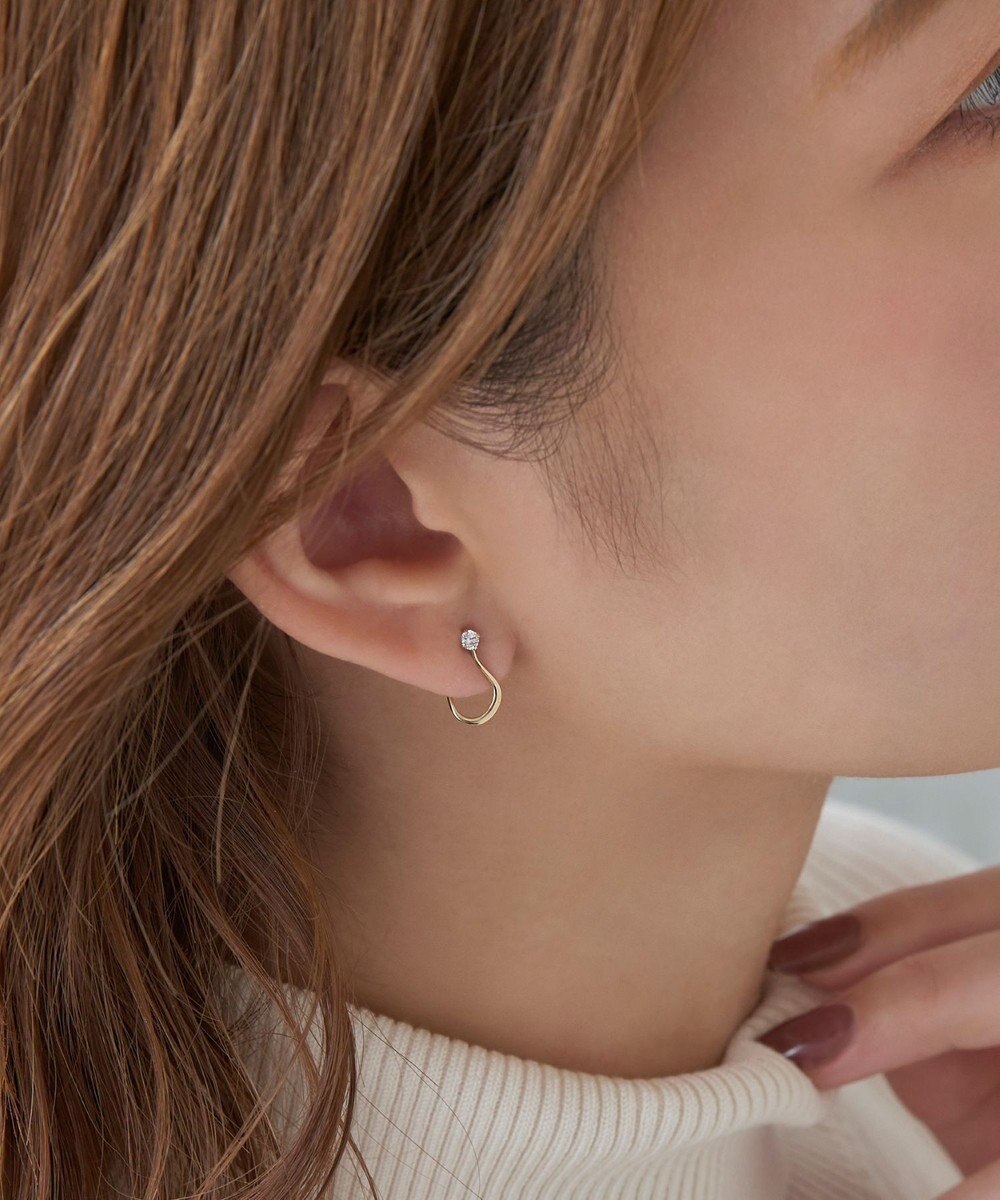 Phoebe 【 K10 】ビジュードロップイヤリング 