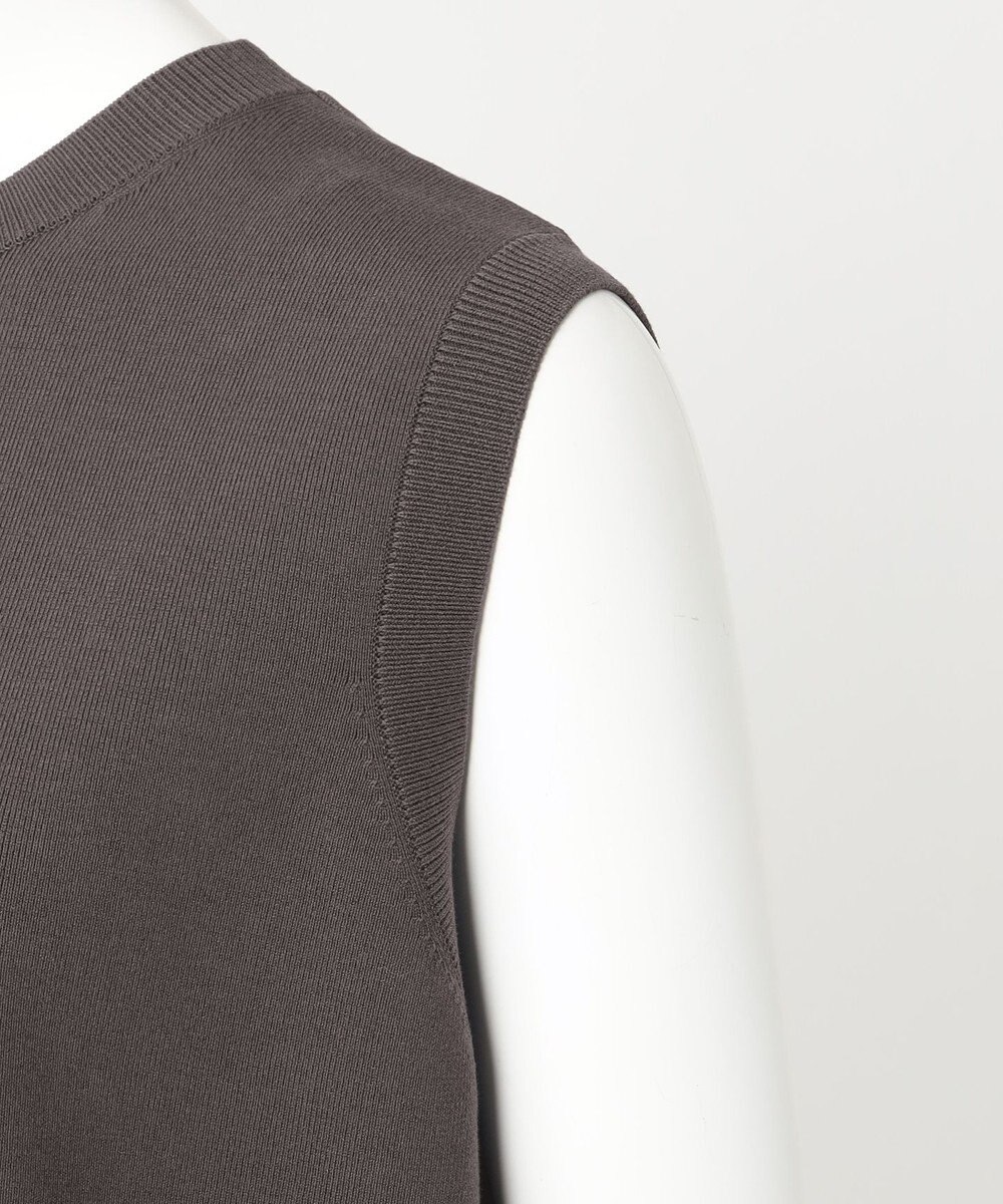 23区 L 【R(アール)】シルクコットン ニットベスト 