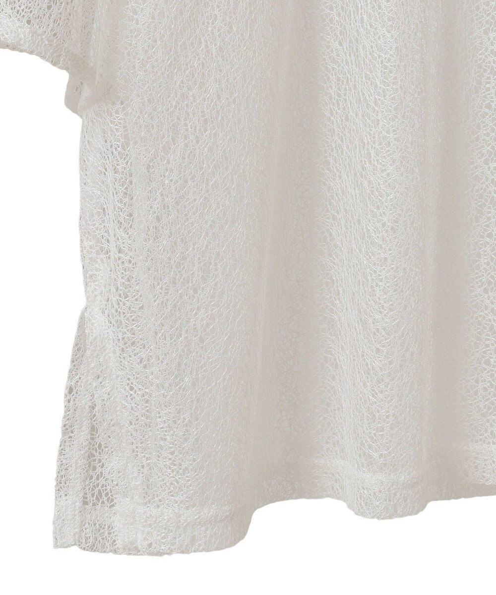 CRAFT STANDARD BOUTIQUE レースワイドTブラウス 