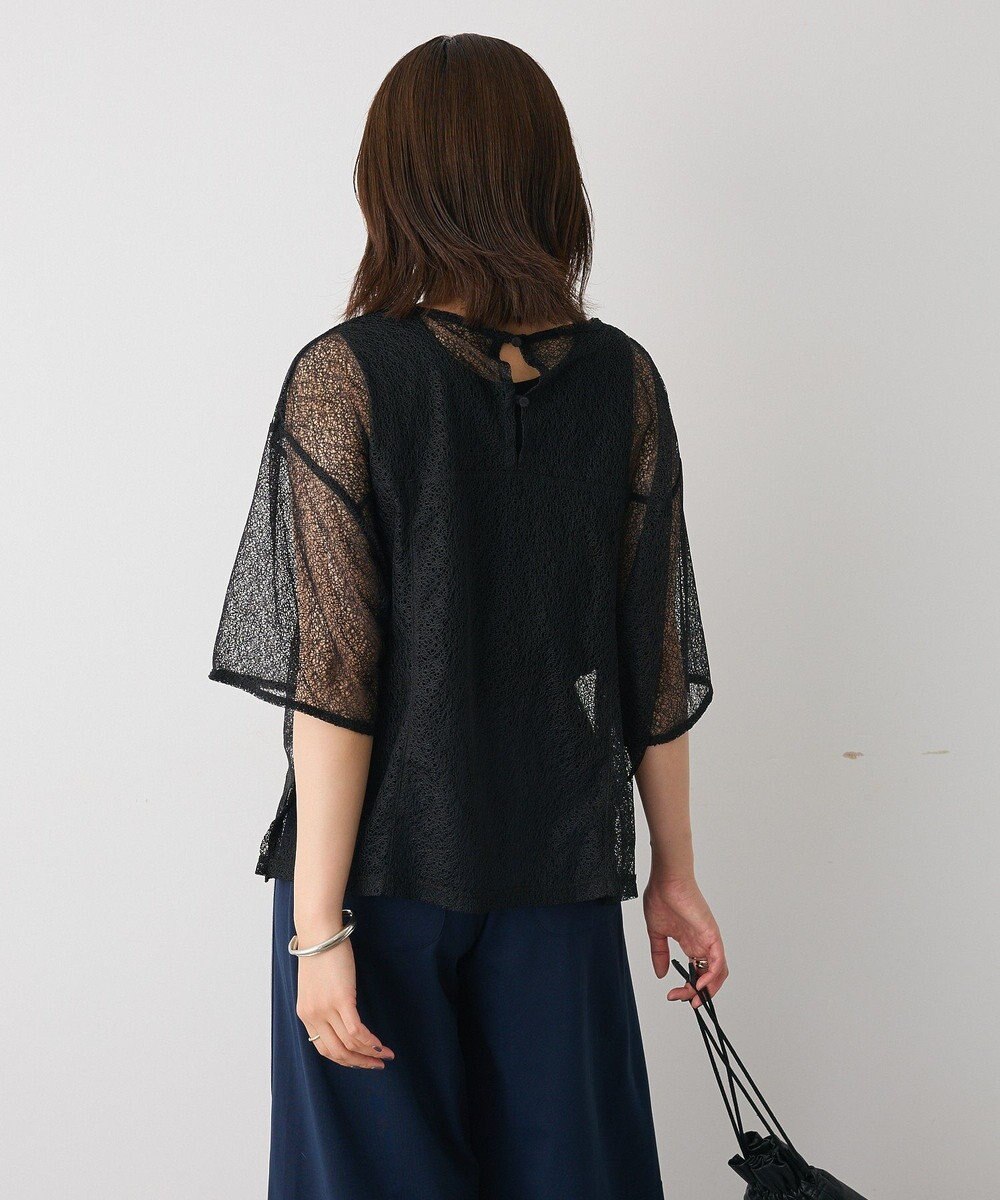 CRAFT STANDARD BOUTIQUE レースワイドTブラウス 