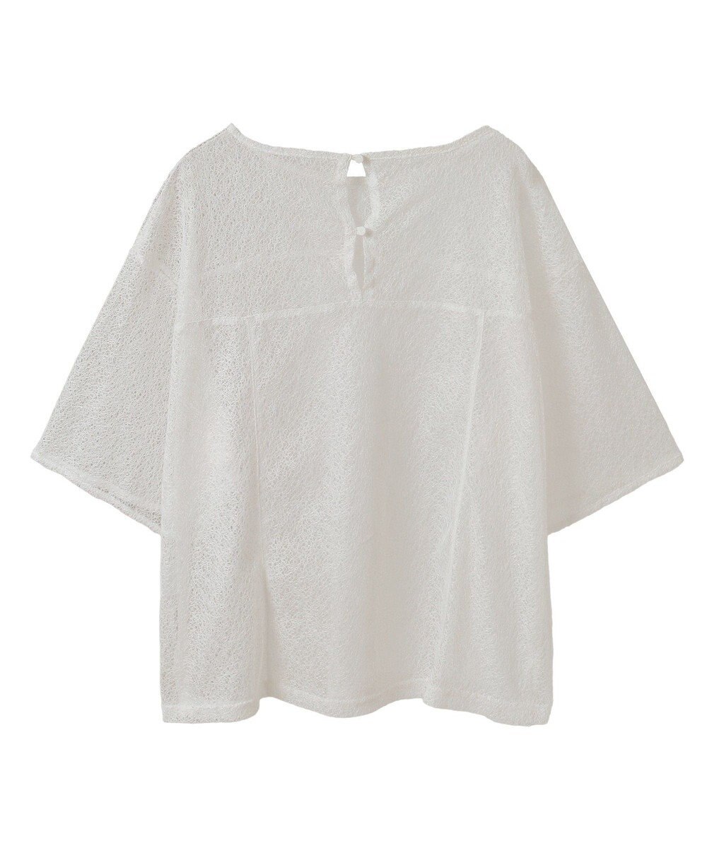 CRAFT STANDARD BOUTIQUE レースワイドTブラウス 