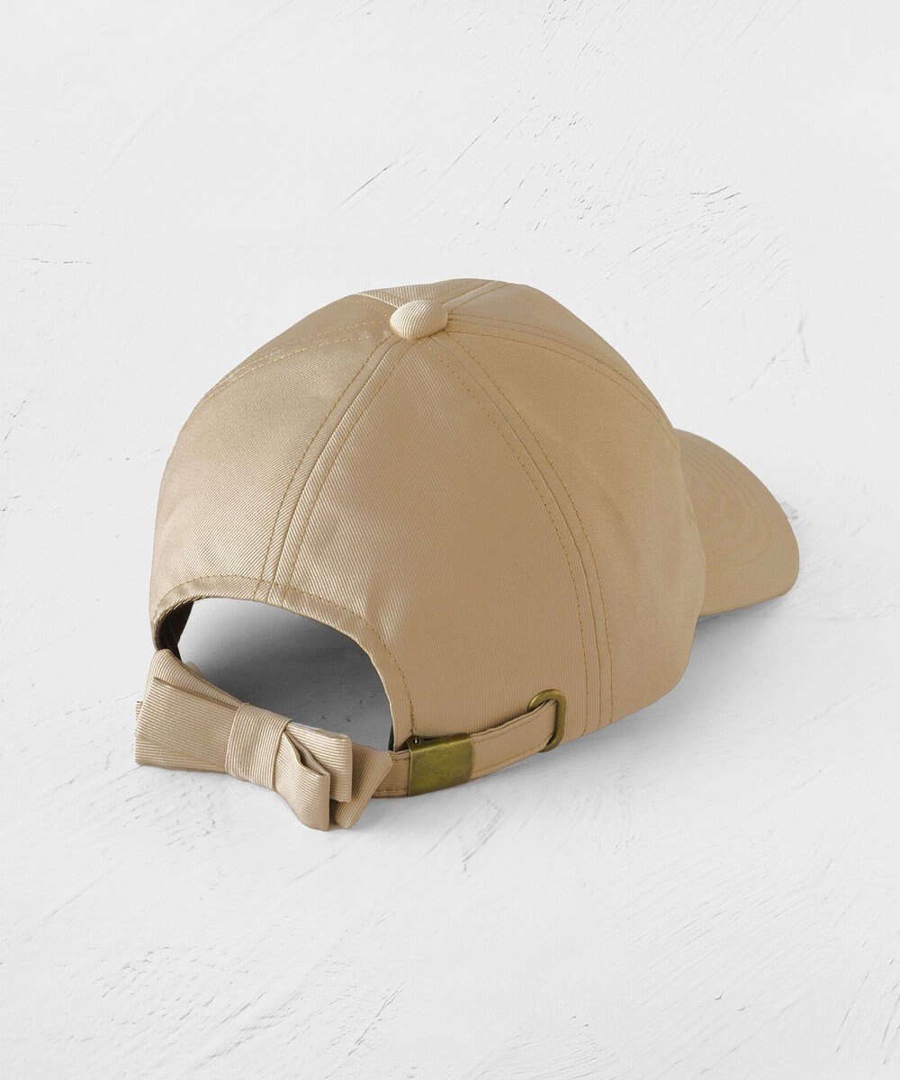 TOCCA 【UV90%以上カット・吸水速乾・接触冷感・抗菌防臭・洗える・サイズ調整可・リボン取り外し可】LOGO RIBBON CAP キャップ 