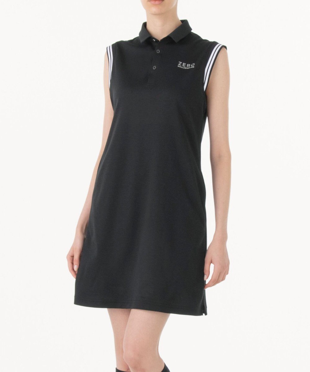 ZERO HALLIBURTON ノースリーブ 鹿の子 ミニワンピース 82831 W4S1b レディースゴルフ 