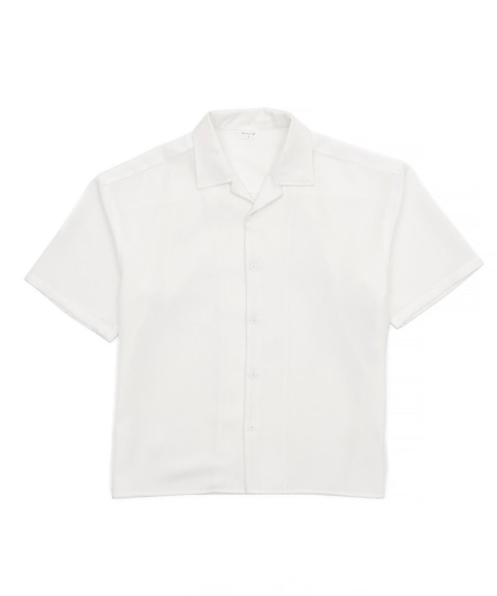 WEGO 【速乾/しわになりにくい/MLサイズ展開】ドライポリオープンカラーシャツ（SS） 