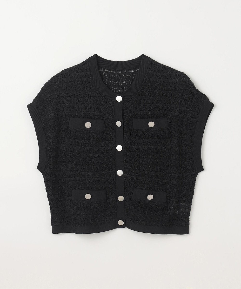 GRACE CONTINENTAL ショートニットベスト 