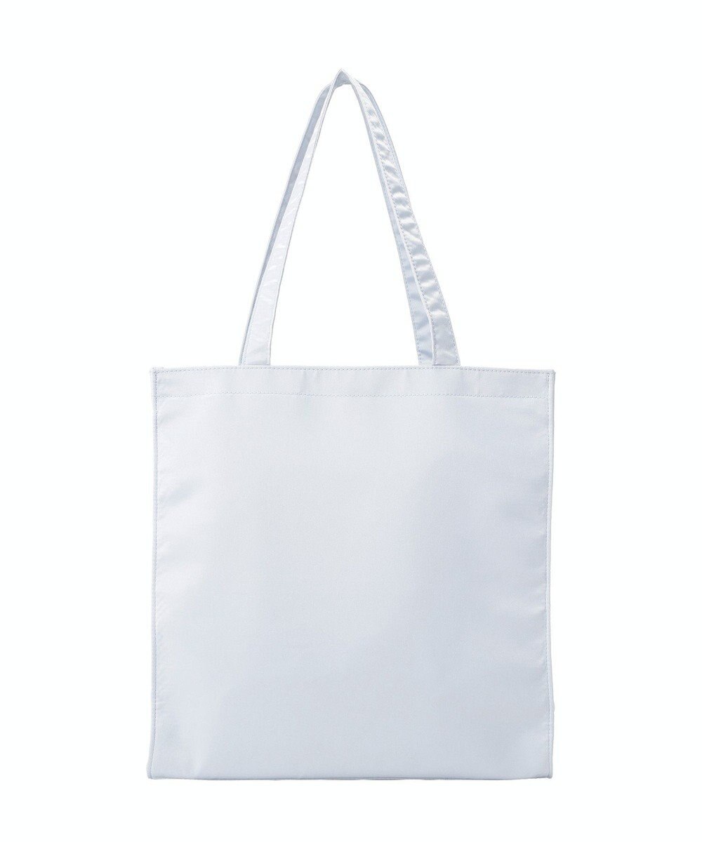 Maison de FLEUR サテンラインストーントートバッグ 