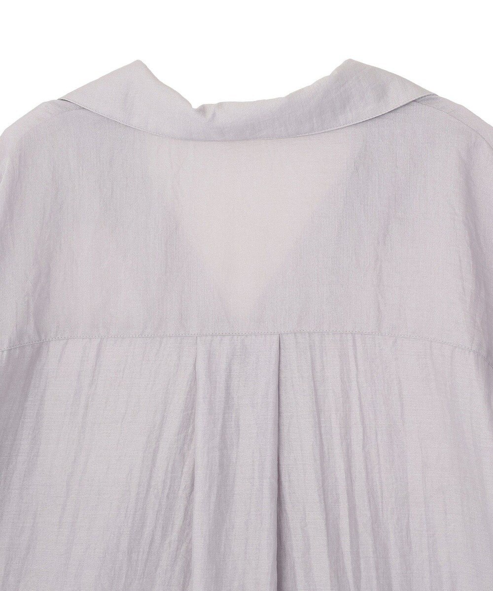 CRAFT STANDARD BOUTIQUE シアーオープンカラーシャツ 