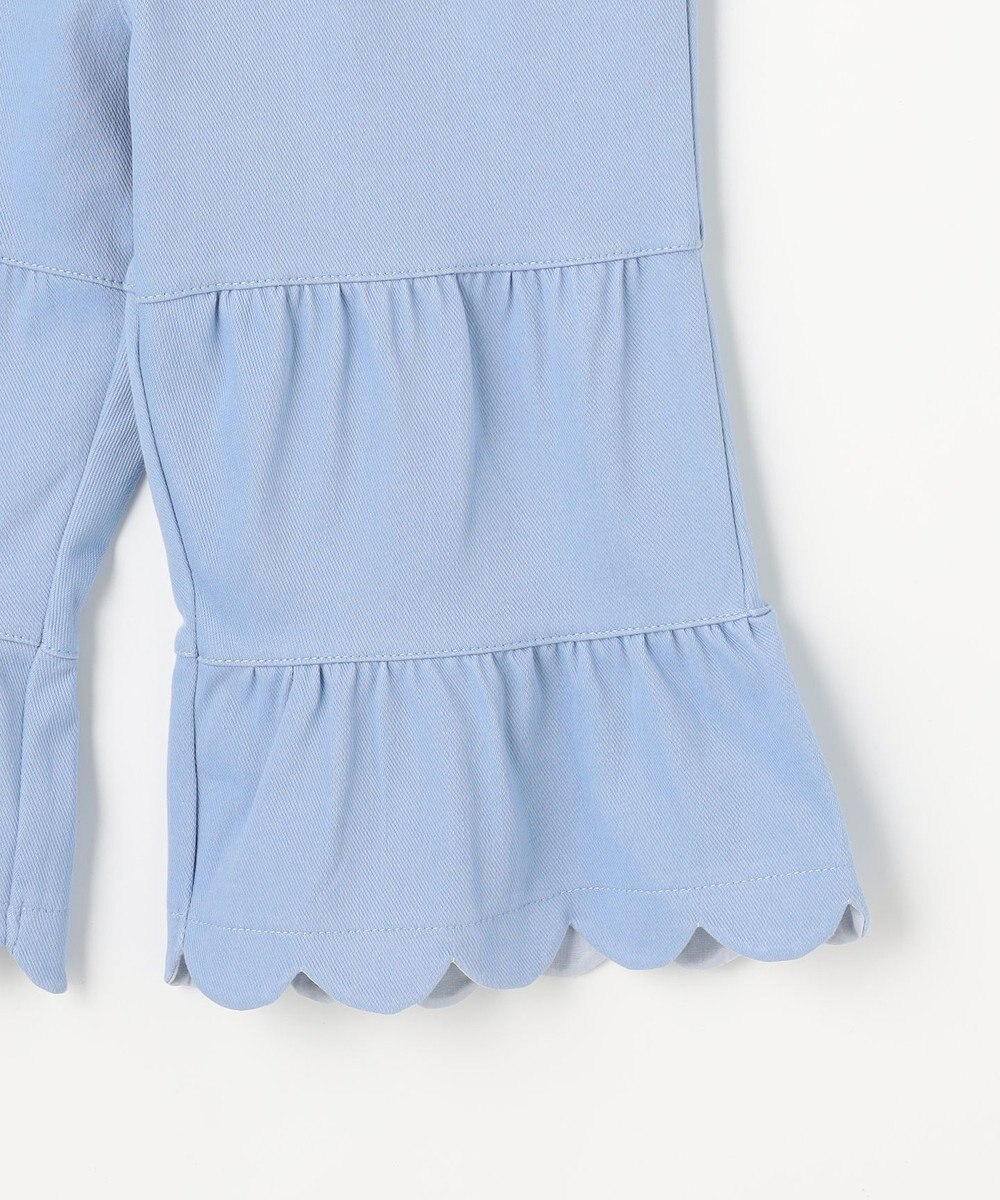 組曲 KIDS 【110-140㎝】ティアードデニムパンツ 