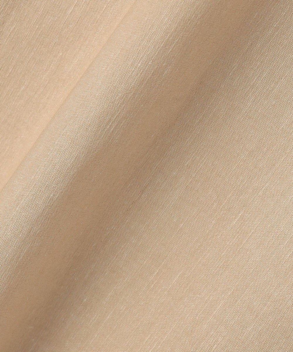 J.PRESS LADIES S 【セットアップ対応・洗える】セルロースリネンストレッチ ワイド パンツ 