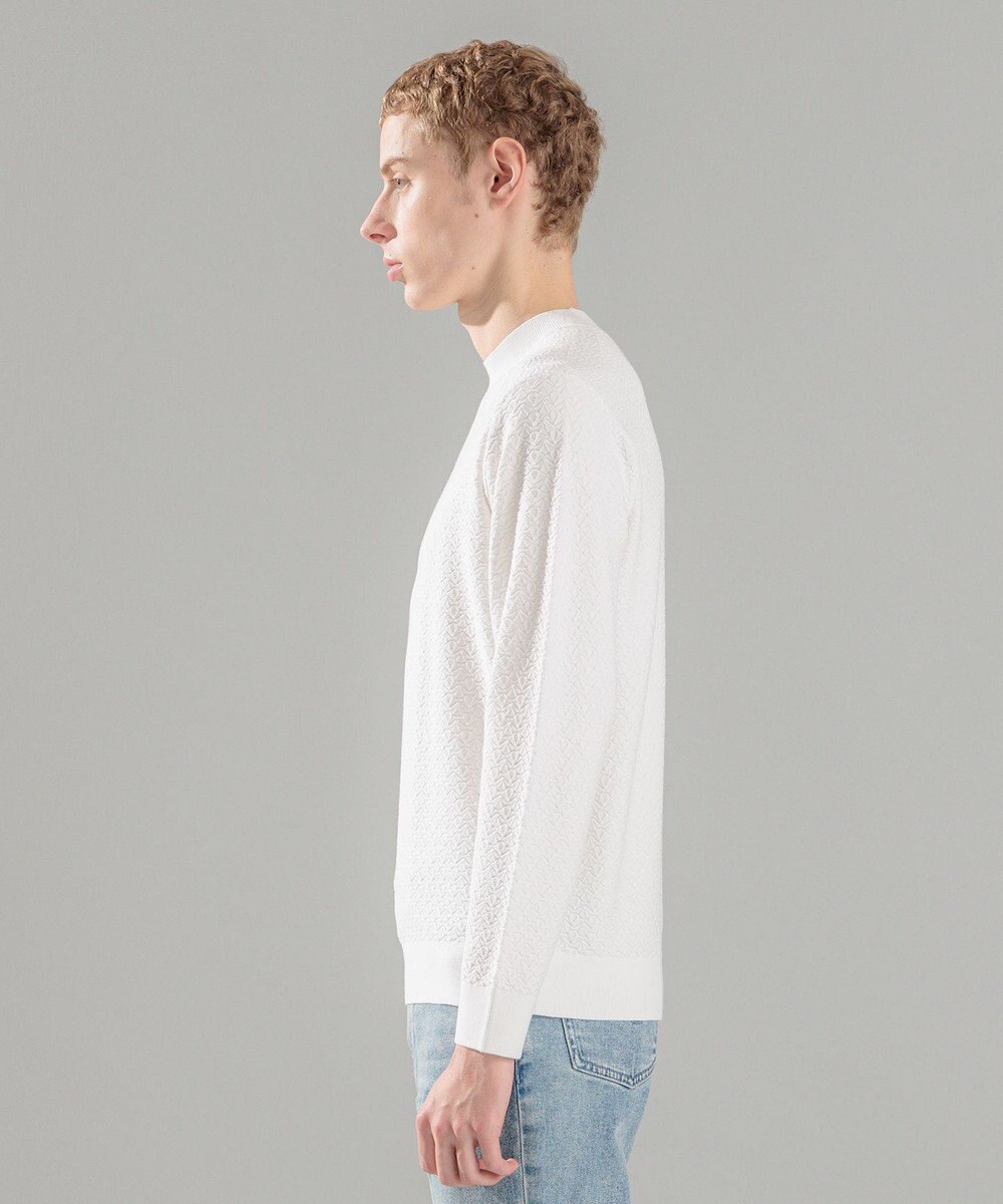 JOSEPH HOMME 新型【洗える】ヴィスコースリンクス　モックネックニット 