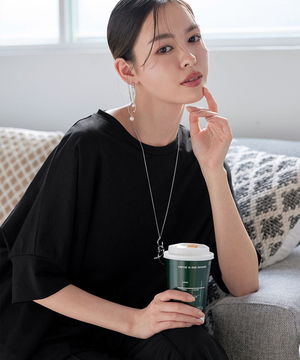 Tiaclasse 【接触冷感・洗える】イージーカットソードルマントップス 