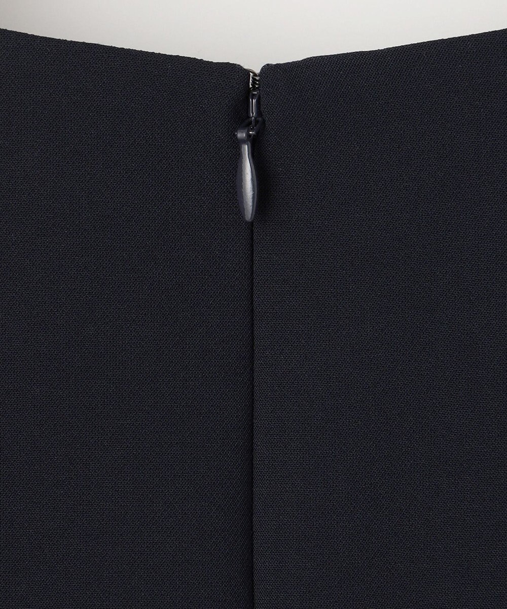 組曲 L 【KUMIKYOKU NAVY】コンフォータブルドレープ フレアワンピース 