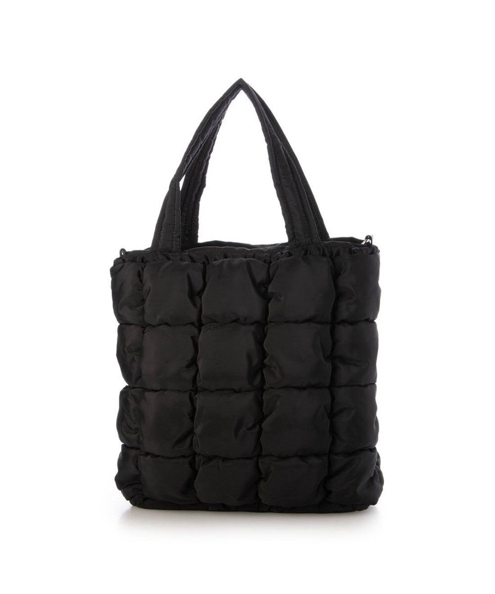 UNBILLION カシュカシュ cachecache / ゴムキルト2wayトートバッグ 