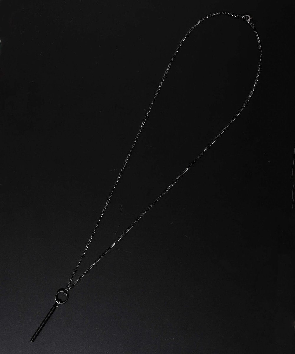 WEGO Mモチーフロングチェーンネックレス 