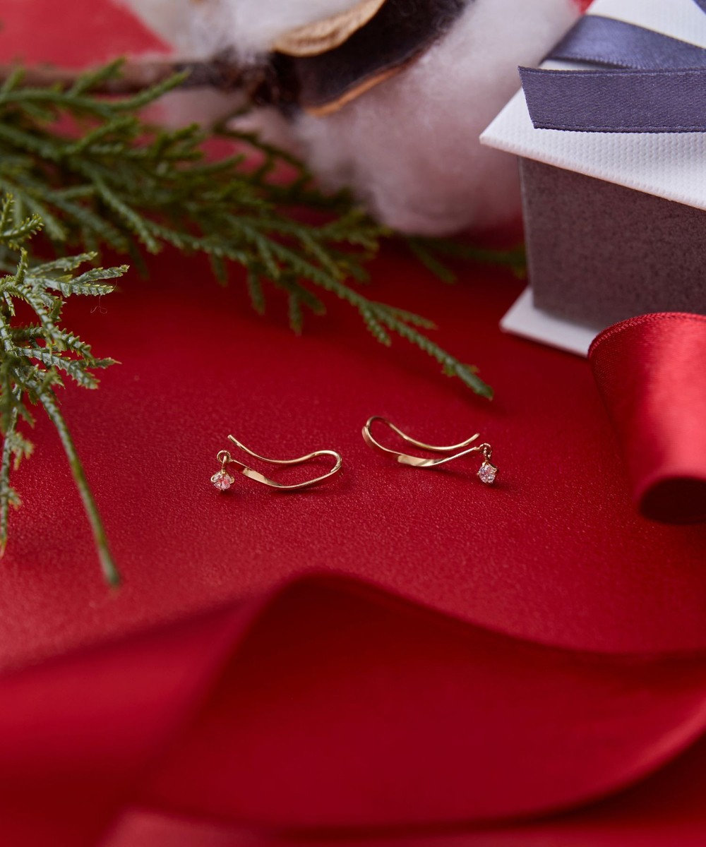 Phoebe 【K10】スウィングビジューピアス&イヤリング 