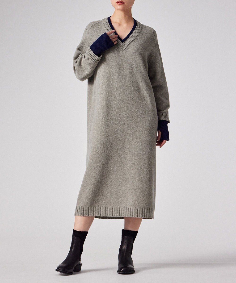 Paul Smith レイヤードディテール ニットワンピース 