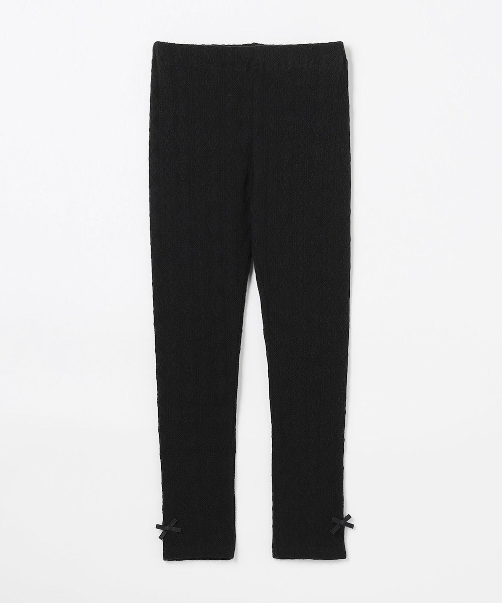 ANY KIDS ケーブル ジャガードレギンス 