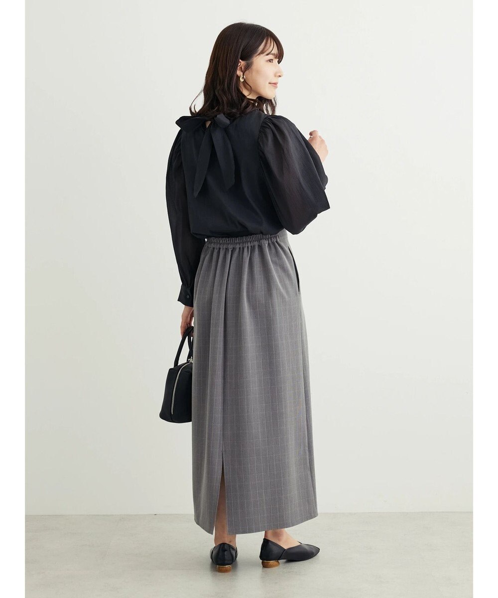 Green Parks ・ＥＬＥＮＣＡＲＥ　ＤＵＥ　バックリボンブラウス 