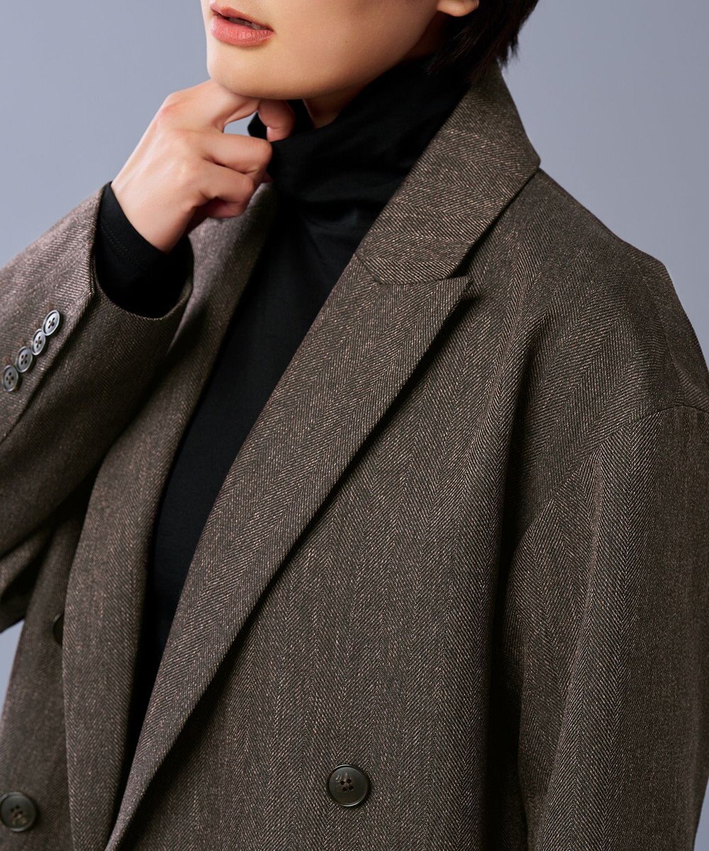 uncrave 【手洗い可】ウォッシャブル ツイード ジャコット（uncrave STANDARD） 