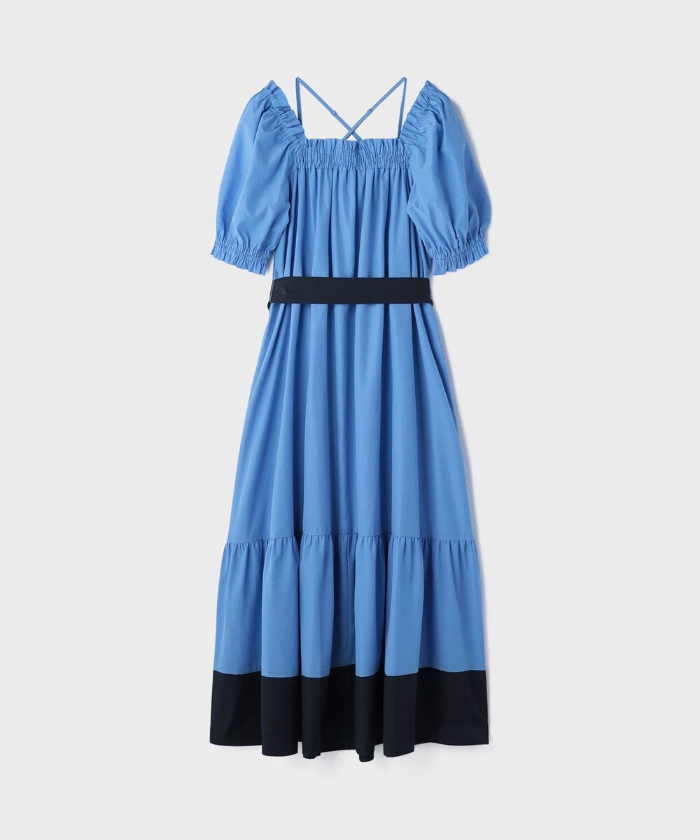 GRACE CONTINENTAL ギャザーロングワンピース 