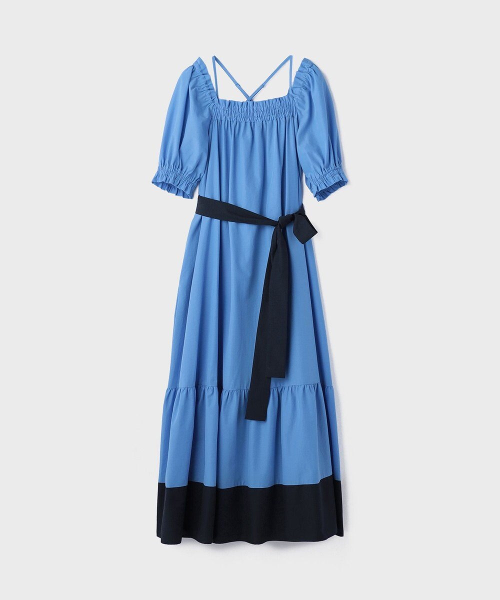 GRACE CONTINENTAL ギャザーロングワンピース 