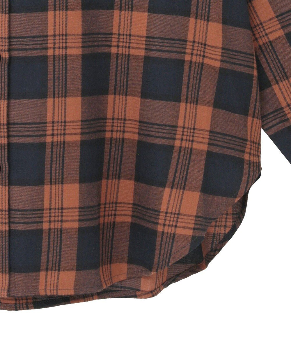 AMERICAN HOLIC チェックフードシャツ 