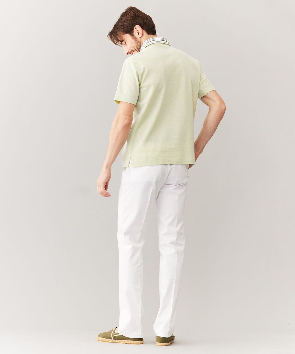 JOSEPH ABBOUD 【ウエストも伸びる！】オーガニックストレッチ パンツ 