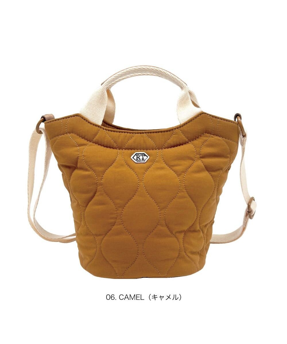 ROOTOTE 3632【軽量コンパクト】SN.べビール―.2way.ミリタリーキルト-A 