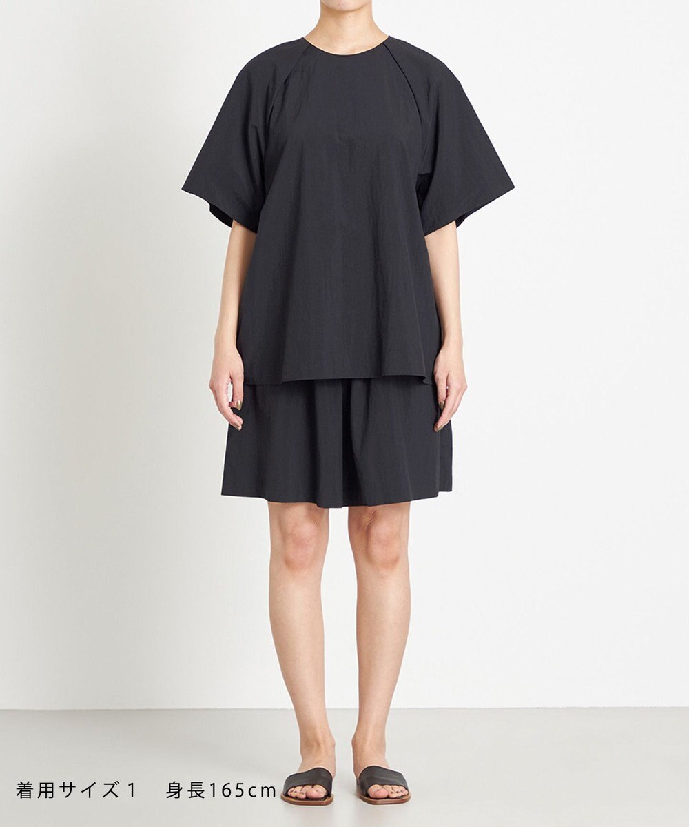 NAVE 【ReNAVE　撥水機能・UVカット・透湿・接触冷感・洗える】ナイロンタスランシャツブラウス 