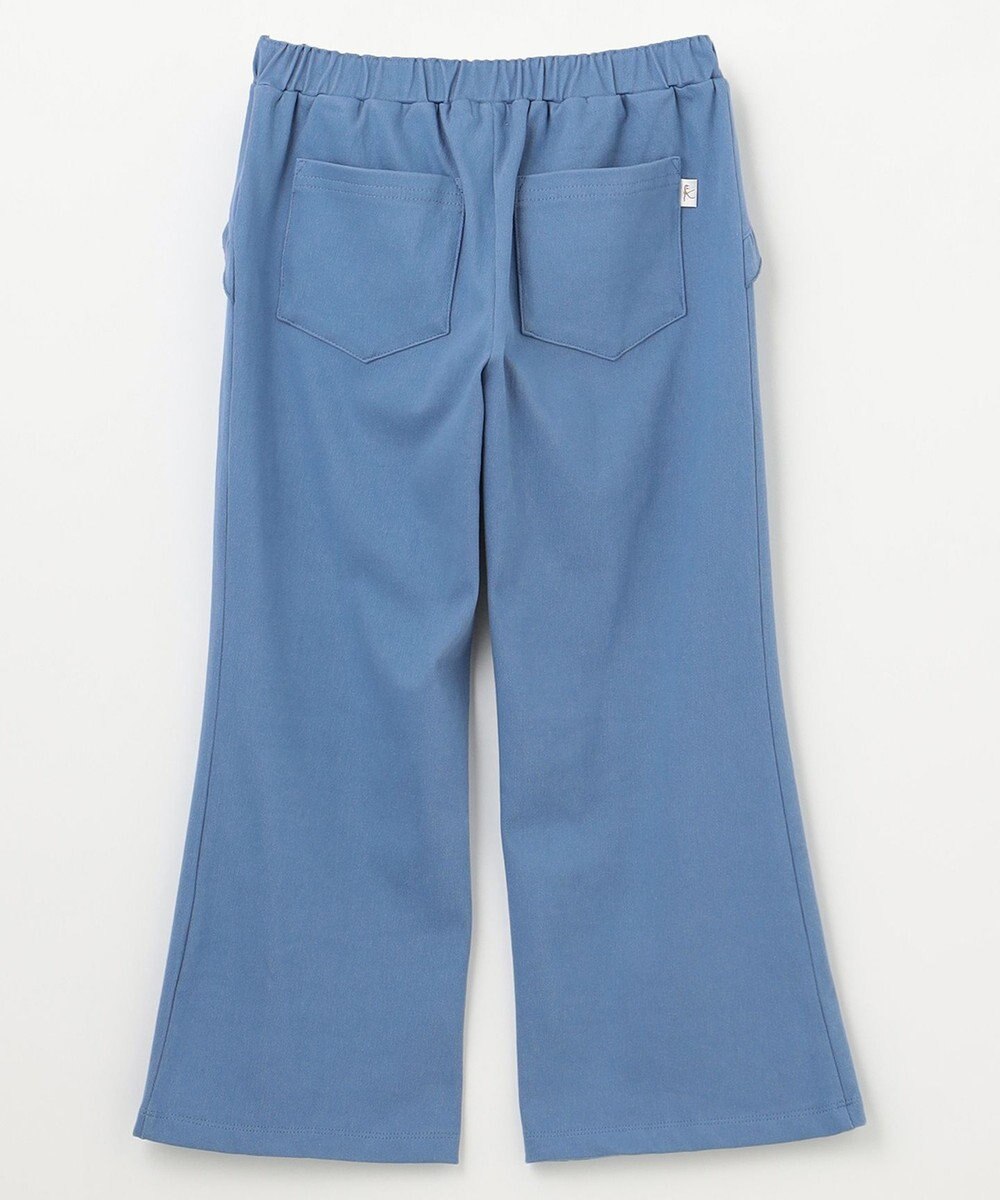 組曲 KIDS 【150-160㎝】フレアーデニムニット パンツ 