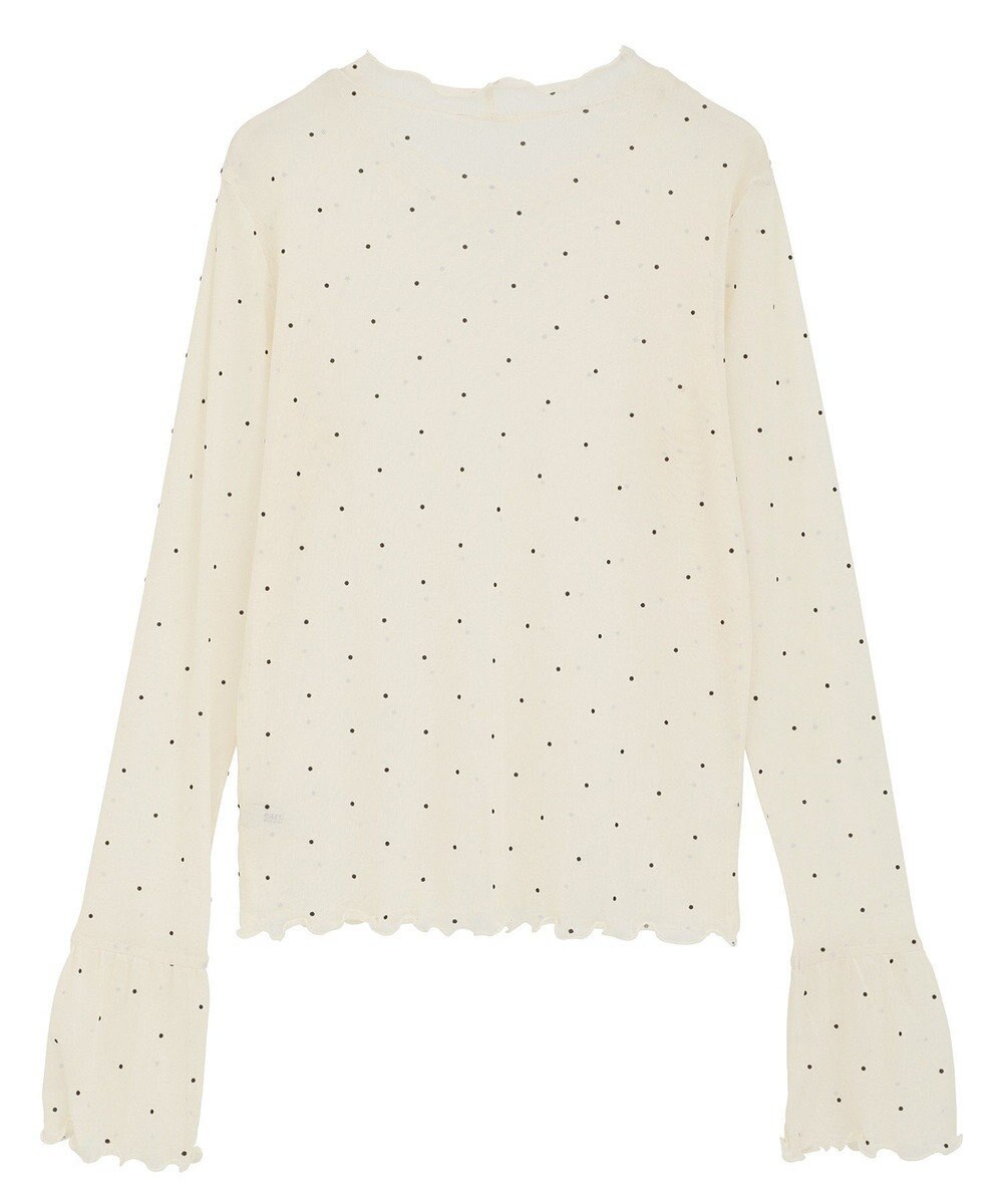 earth music&ecology フロッキードットメロープルオーバー 