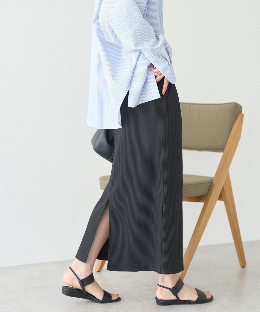 AMERICAN HOLIC 針抜きリブナロースカート 