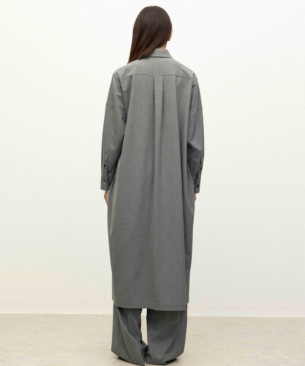 NAVE 【ReNAVE】ウォッシャブルツイル シャツドレス 