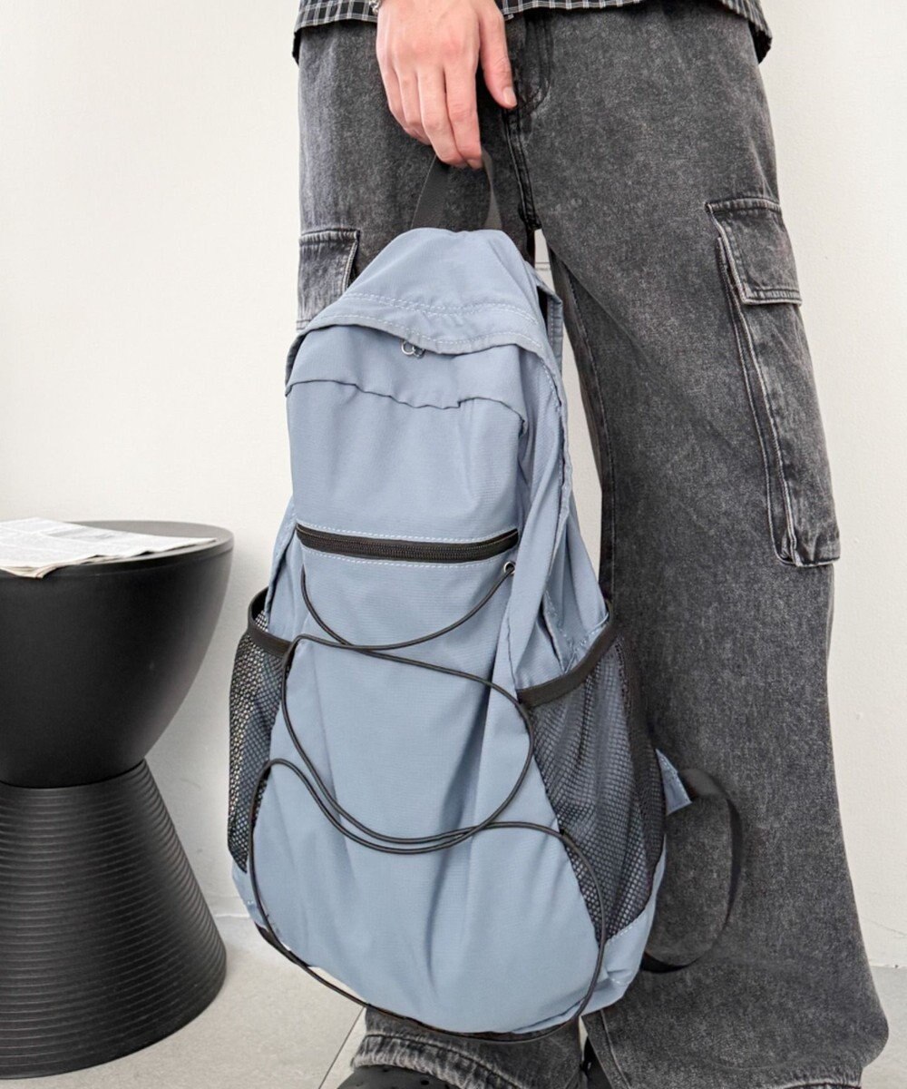 WEGO 【ユニセックス着用ITEM】コードデザインバックパック 