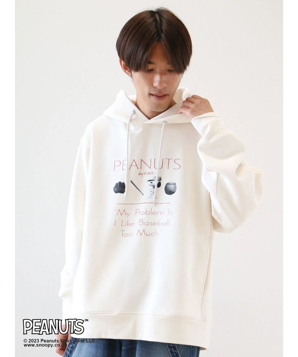 CRAFT STANDARD BOUTIQUE ＰＥＡＮＵＴＳ裏起毛スウェットパーカー 