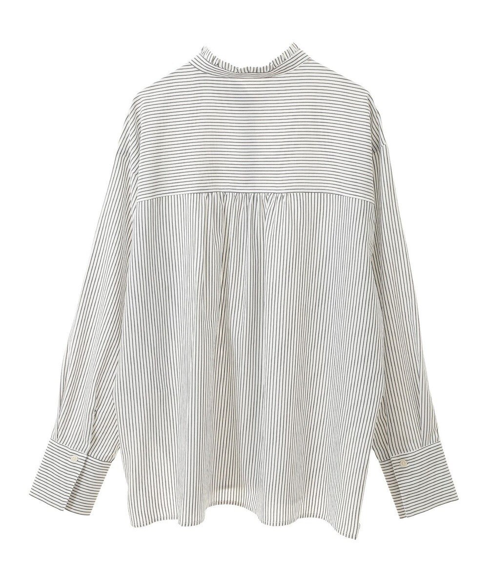 Green Parks フリルカラーシャツ 