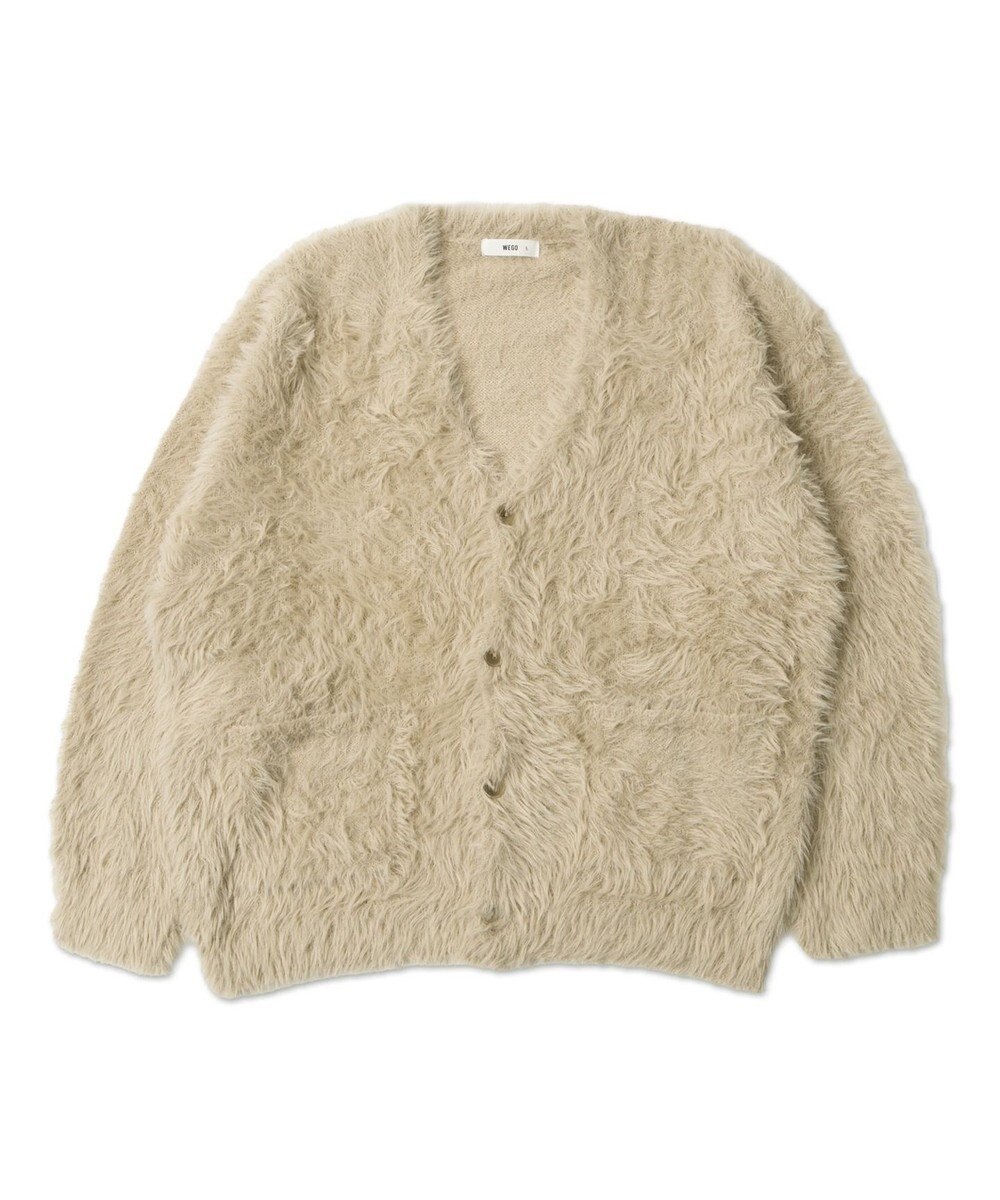 WEGO 【ユニセックス着用ITEM】フェザーカーディガン 