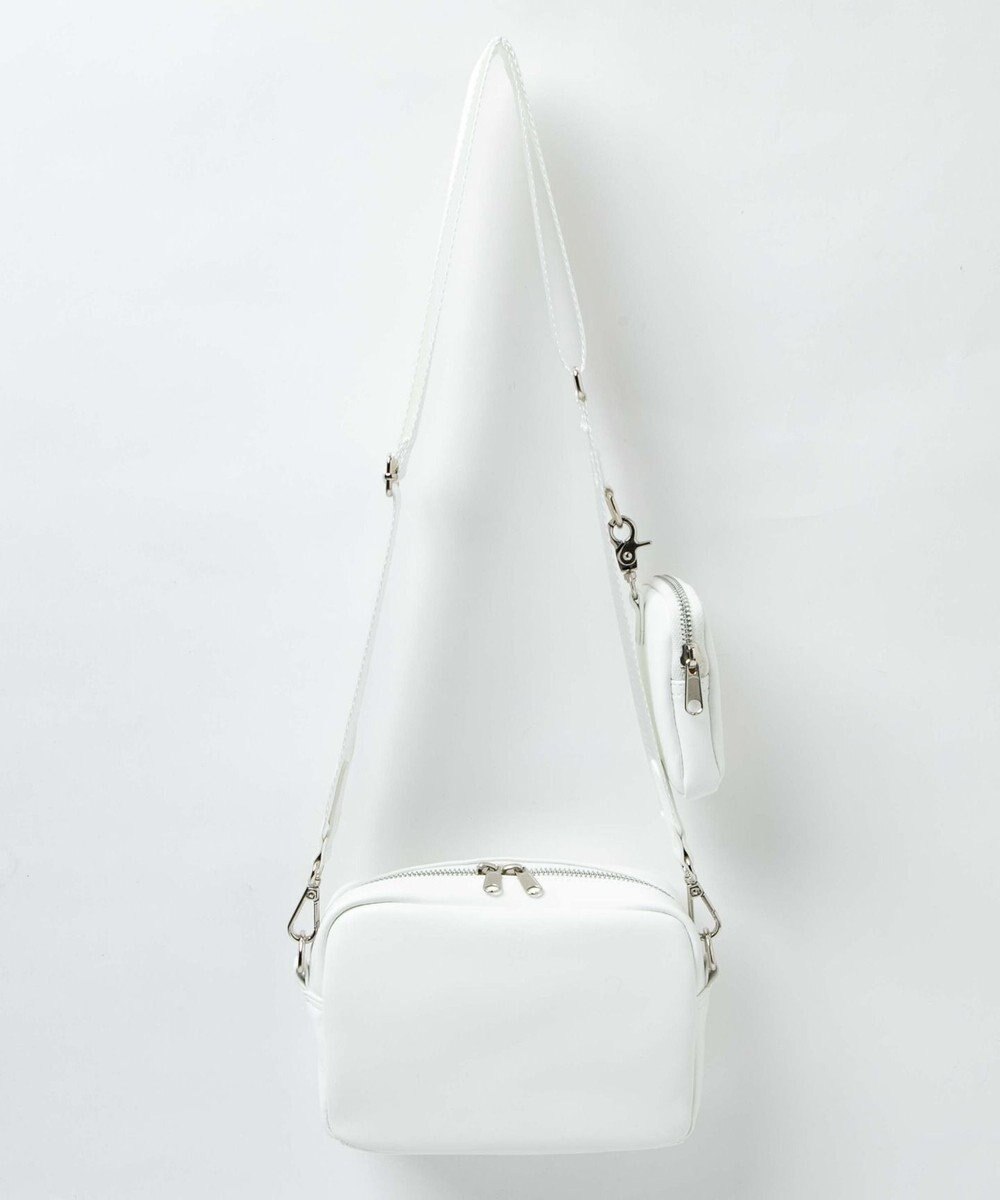 WEGO ポーチ付きスクエアショルダー 