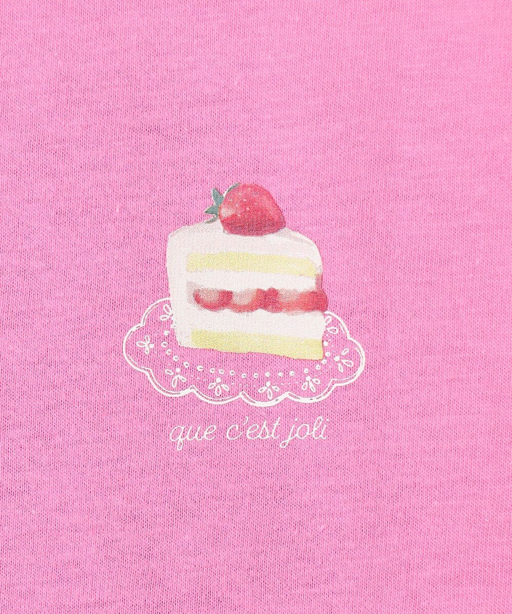 ANY KIDS 【綿100%】バックプリント オーバーサイズTシャツ 