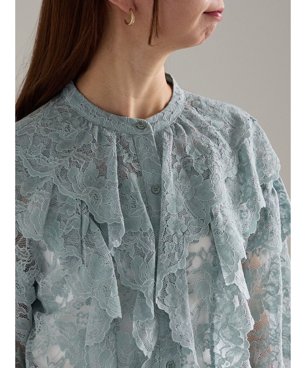 Te chichi レースフリルレイヤードブラウス《2025winter catalog item》 