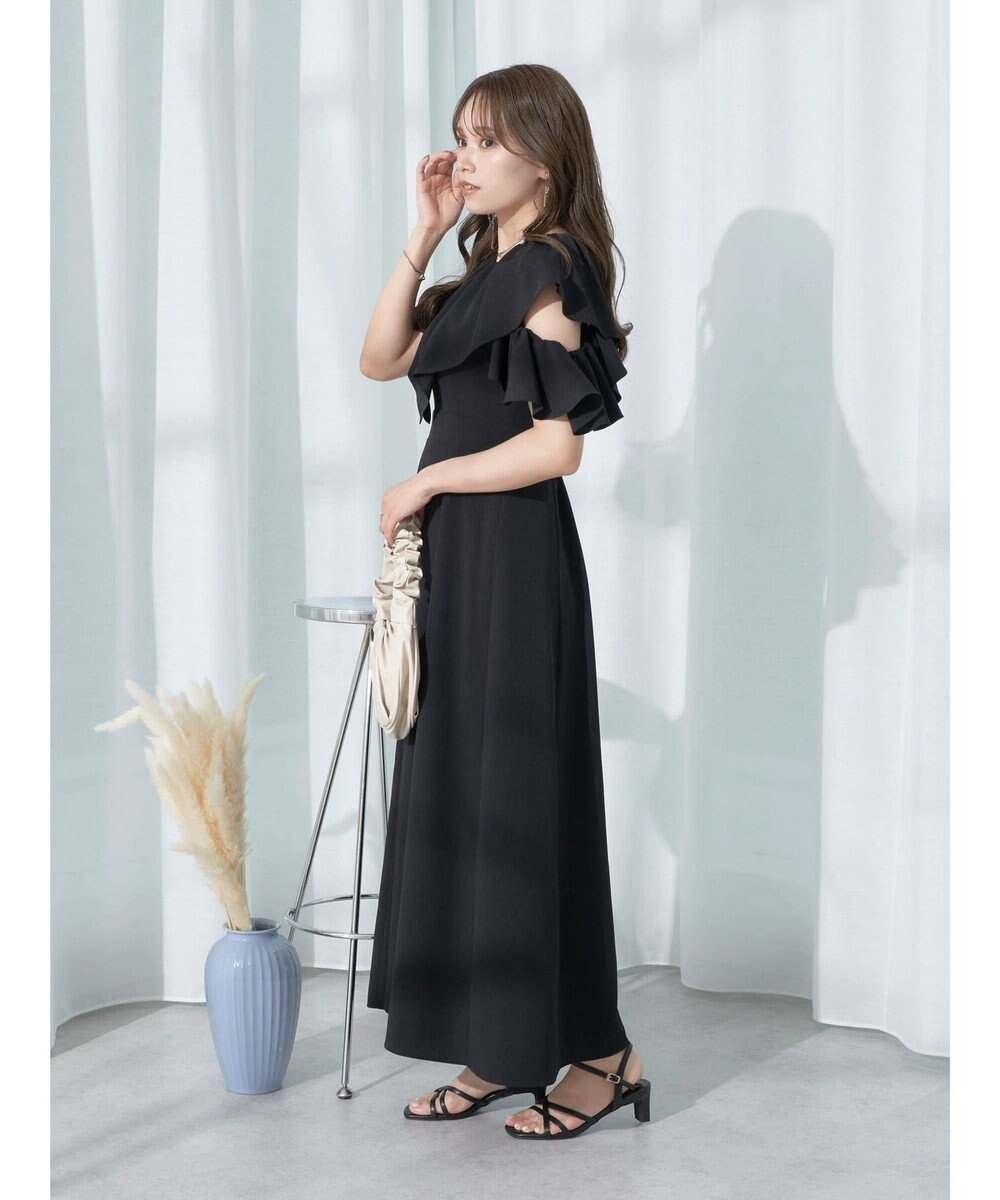 earth music&ecology ２ＷＡＹ　フリルスリーブワンピース 