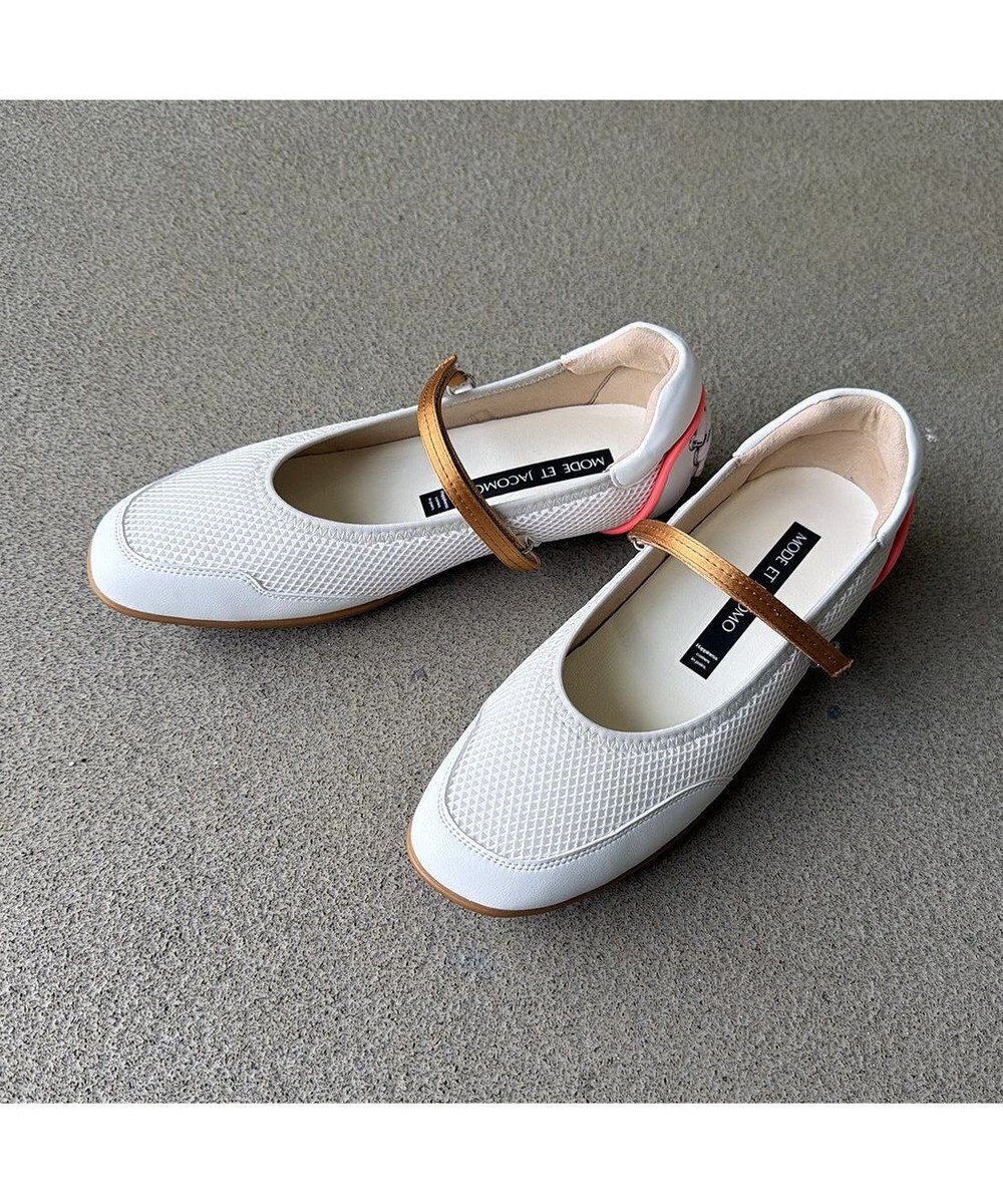 MODE ET JACOMO <MODE ET JACOMO>ストラップバレエスニーカー 
