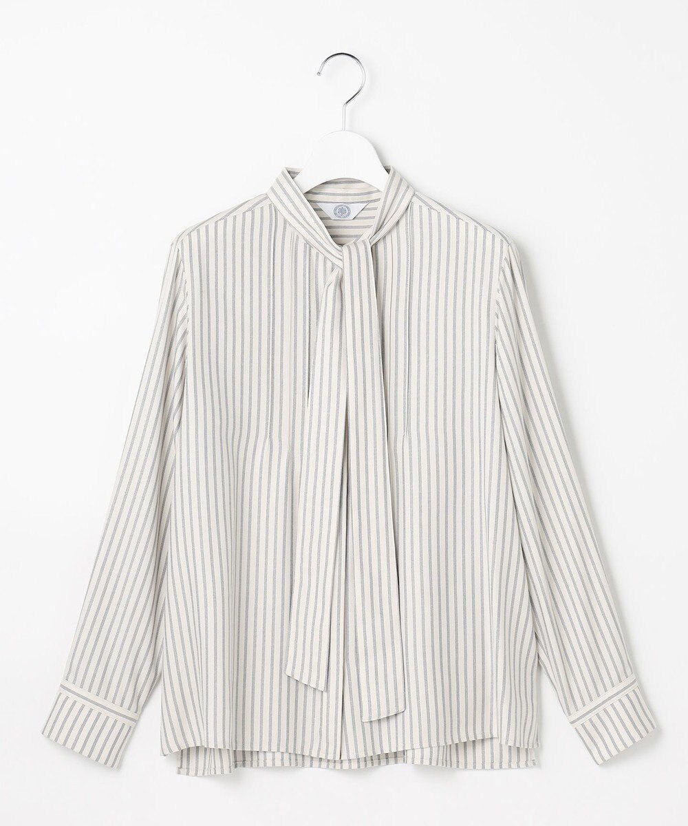 J.PRESS LADIES S サイロチェック ストライプ ブラウス 