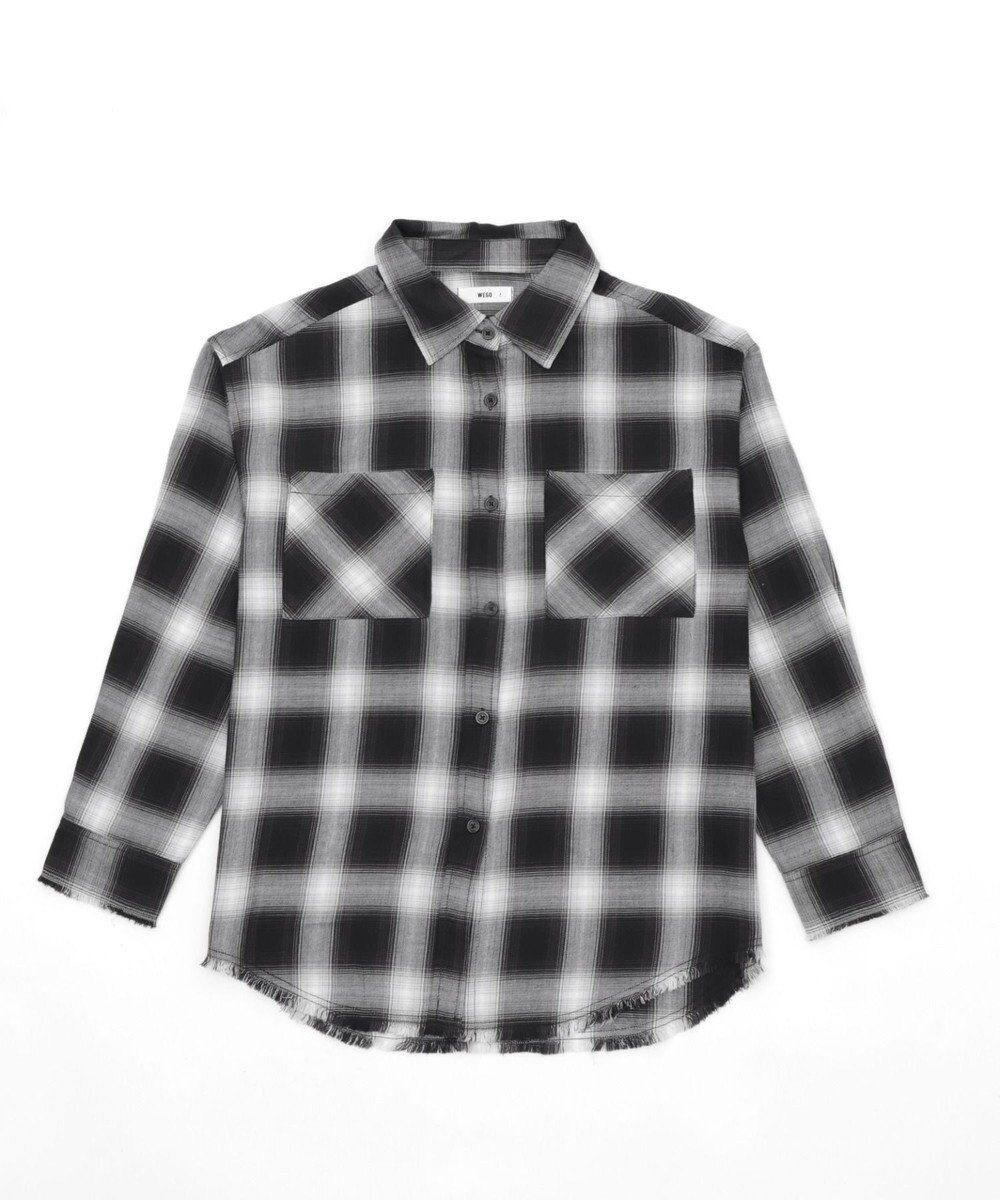 WEGO チェックBIGシャツ 