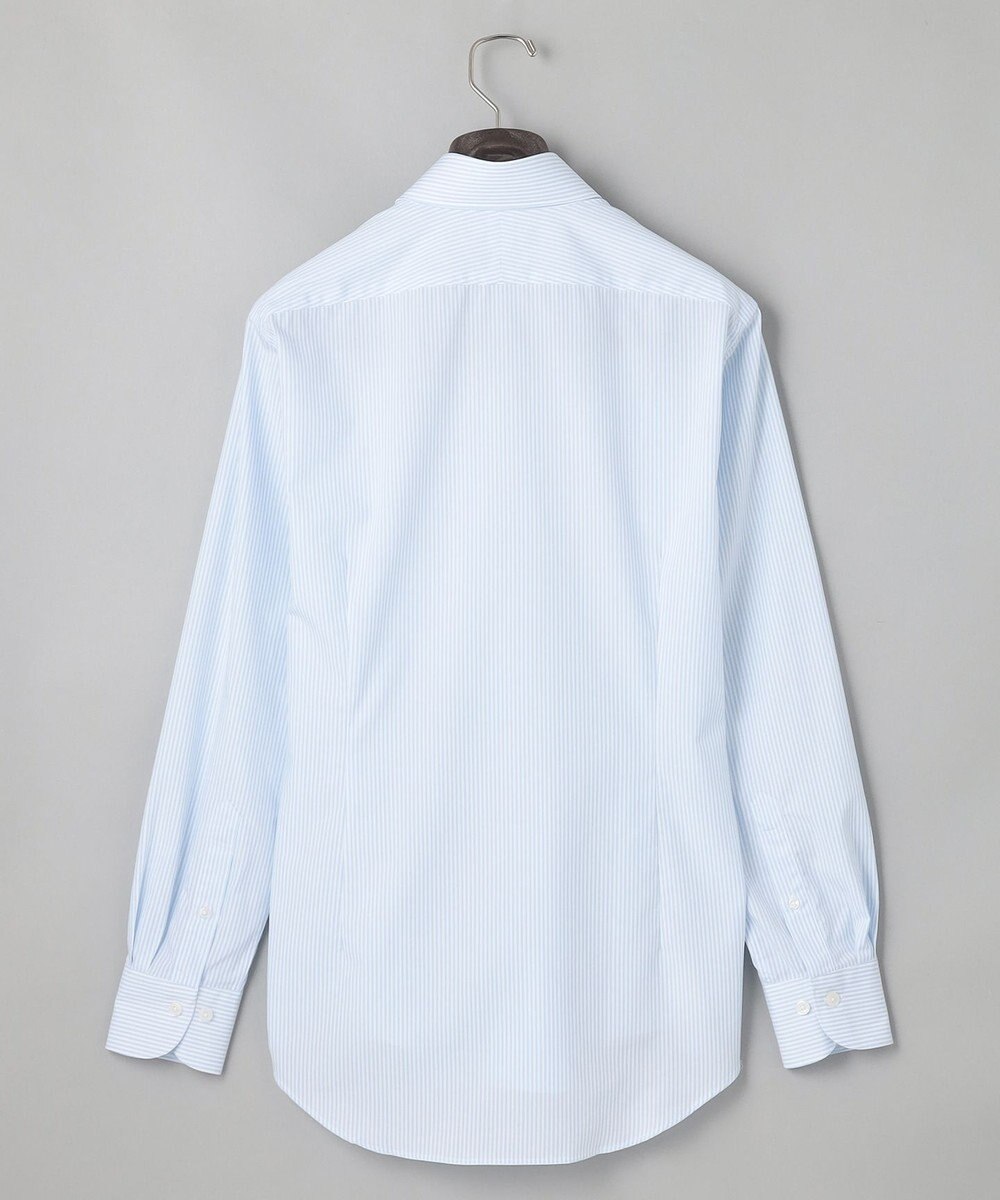 GOTAIRIKU 【形態安定】PREMIUMPLEATS_セミワイドカラー 通年ドレスシャツ_ストライプ(25年春夏モデル) 