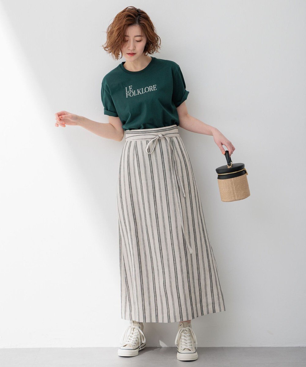 23区 L FOLKLORE ロゴTシャツ 