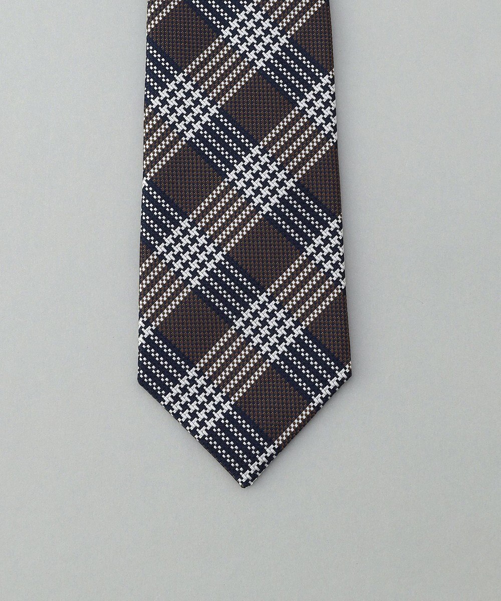 GOTAIRIKU GOTAIRIKU別注【日本製】シルク ネクタイ_チェック柄 