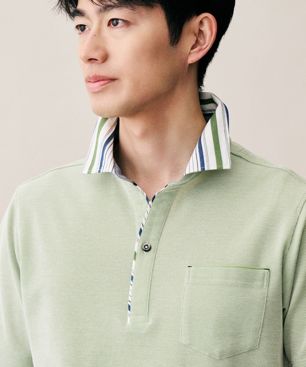 JOSEPH ABBOUD 【キングサイズ・愛されて21年！オーガニックコットン使用】ダディ ポロシャツ 