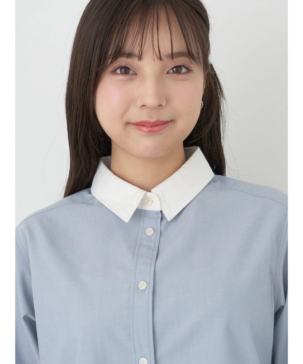 earth music&ecology クレリックシャツ 